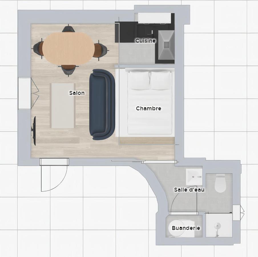 Apartmán Le Petit Cendriere Saumur Exteriér fotografie